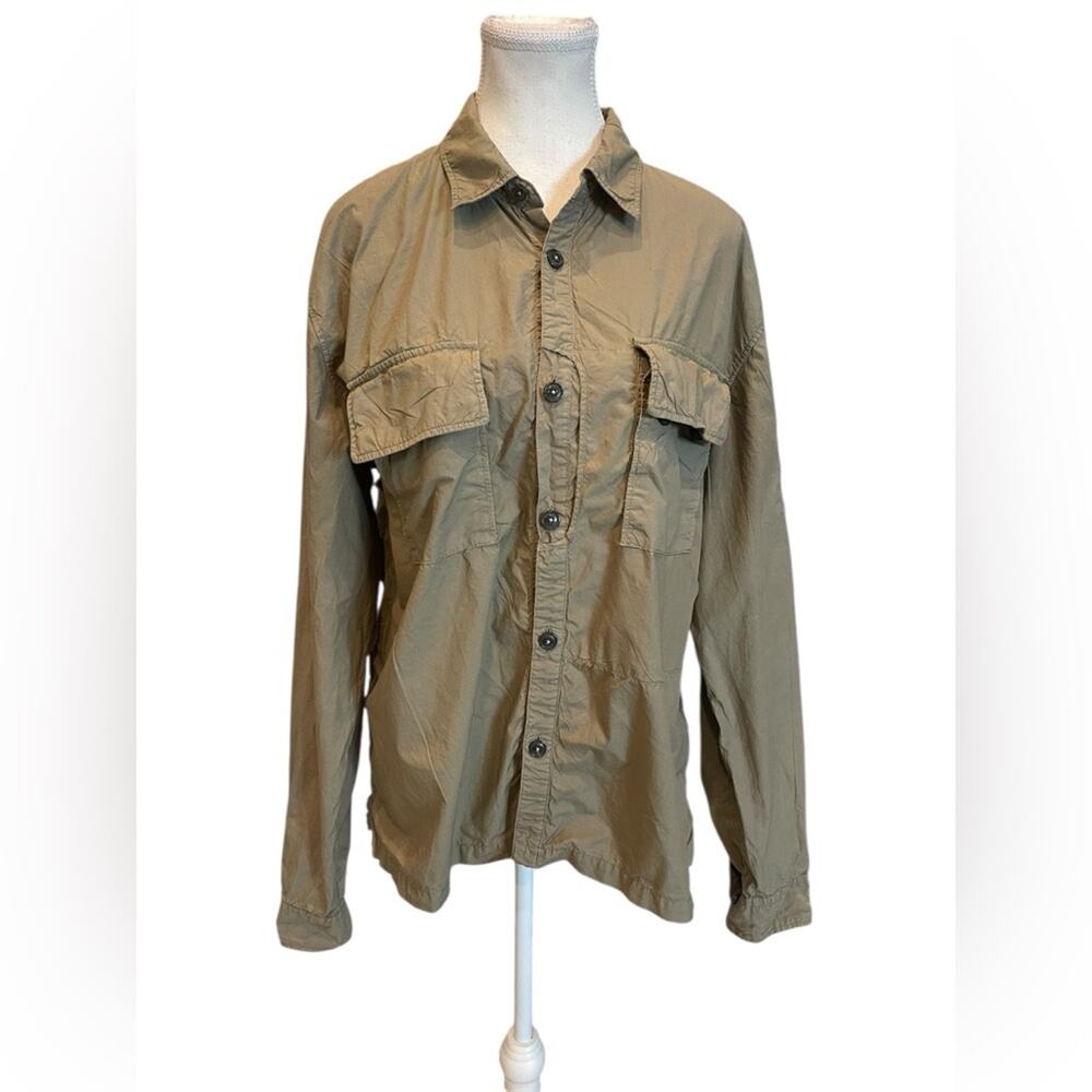 C.P. Company Tan Lightweight Chrome Utility Jacket Size:XL